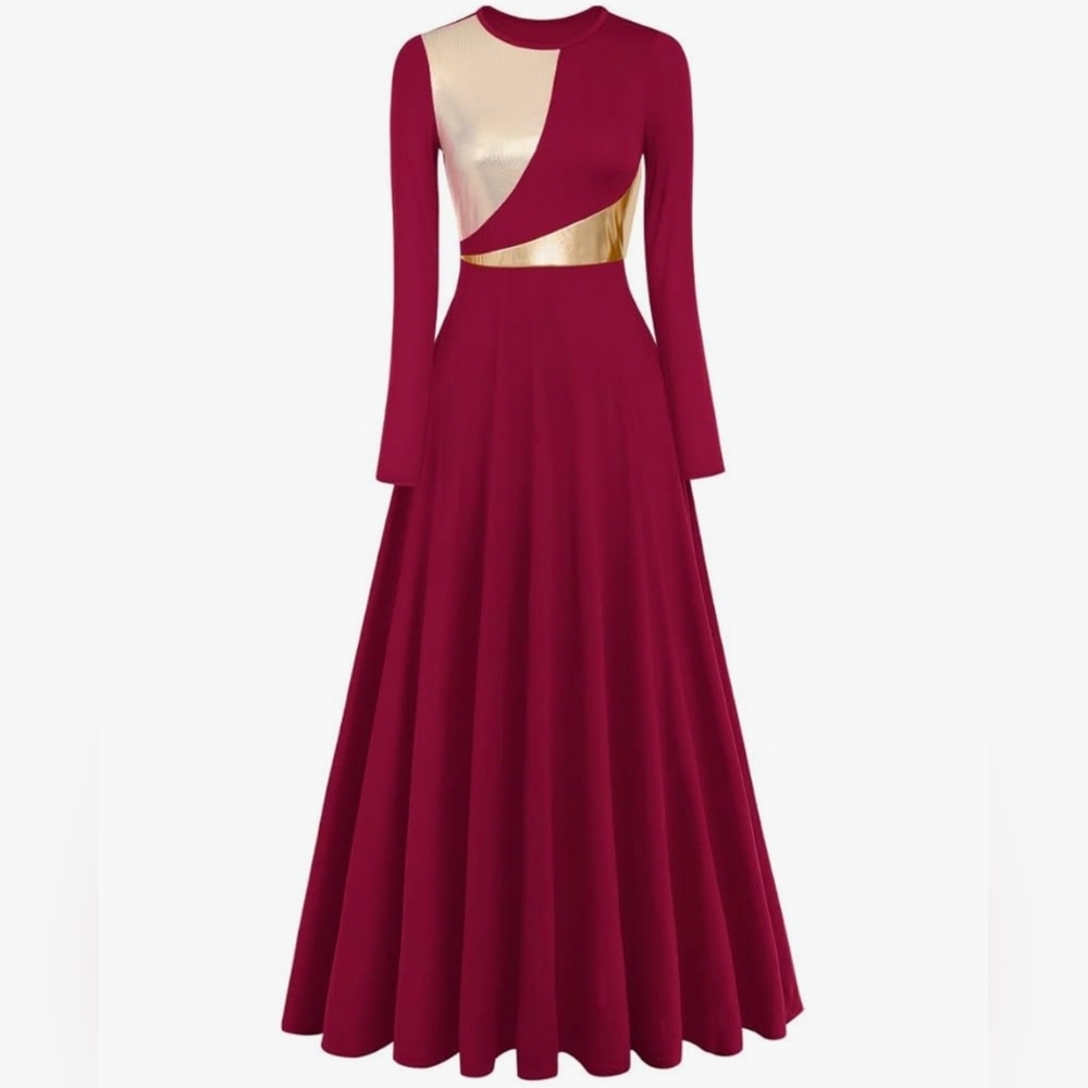 Burgandy Dress